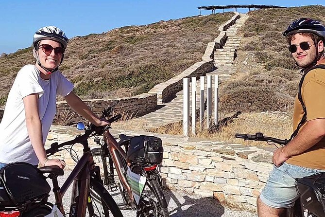 Electric Bike Tour Chora to Homer's Tomp - Starting Point at Ios Adventure in Chora