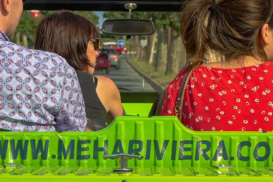 Electric Méhari excursion to Grasse Perfume Museum included - Return Journey with Spectacular Coastal Views