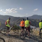 Electric mountain bike in Sierra de las Nieves national park - Discovering Tolox: The Starting Point for Your Adventure