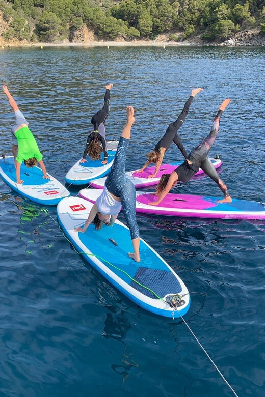 Empuriabrava: SUP Yoga class - Starting Point at Empuriabrava Sailing School