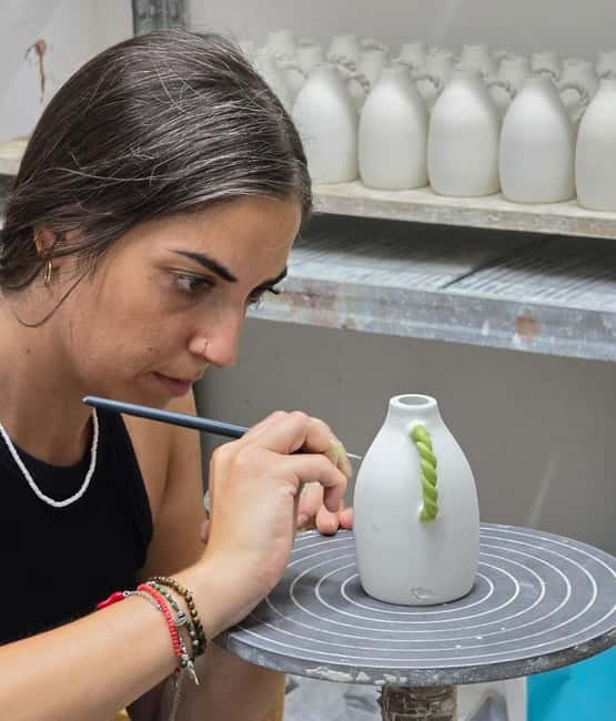 Enna: Paint your own Sicilian ceramic mug - Step-by-Step Personalization in the Sicilian Ceramic Workshop