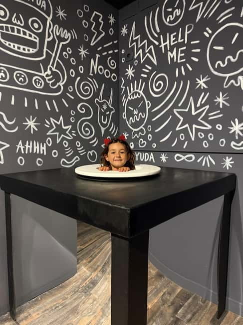 Entrance to the Bilbao Illusions Museum - The Bilbao Illusions Museum Location in the Heart of Bilbao