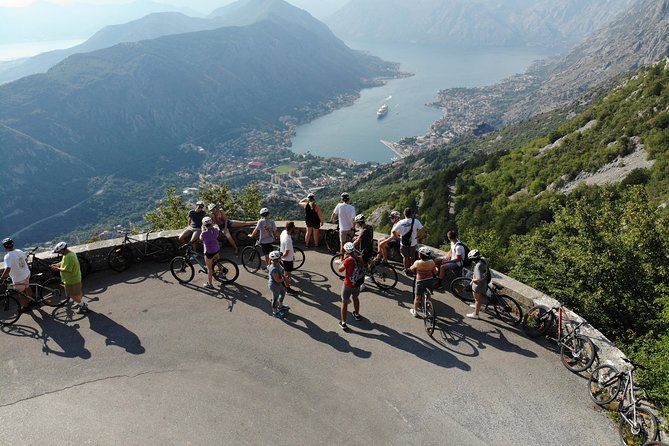 Epic 25 Turns Downhill Bike Descent w/ Panoramic Cable Car Ascent - Starting Point and Meeting Arrangements in Kotor or Tivat
