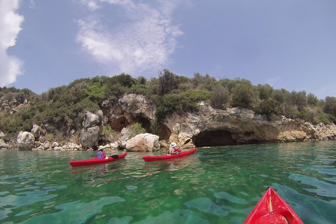 Epidavros sea kayak at the Ancient sunken city tour, small ancient theater - Snorkeling Among the Sunken Ruins of Argolidas Lost Atlantis