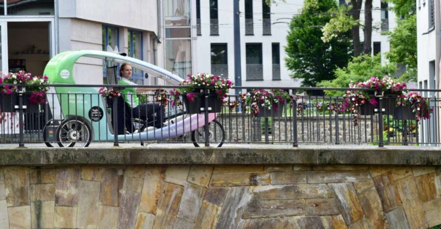 Erfurt: KiKa TV Characters Kids Tour by Pedicab - Visiting the Life-Sized Figures of KiKa Characters in Erfurt