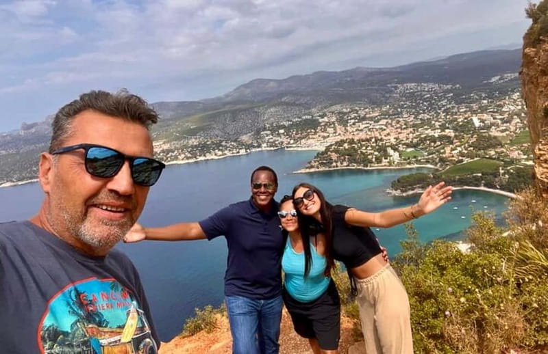 Escapade en cabriolet de Marseille à Cassis et La Ciotat - The Calanque of Figueroles: A Rocky Outcrop Painted by Picasso