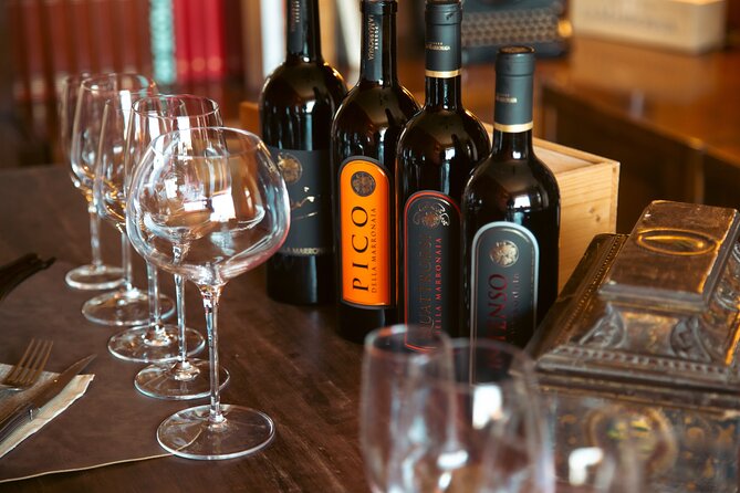Essence of Tuscany - Private Wine & Evo oil Tasting - Tasting Organic Wines from the Estate Vineyards