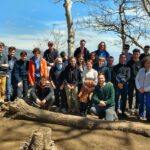 Etna Morning Tour 2000 mt. - Entering the Lava Cave with Safety Equipment