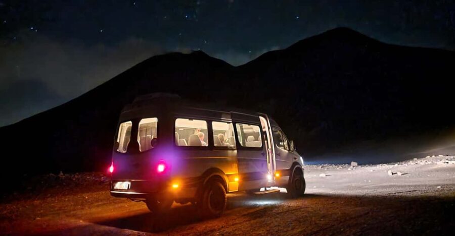 Etna North Sunset: Summit area & Craters of 2002 - Starting Point and Transportation Logistics