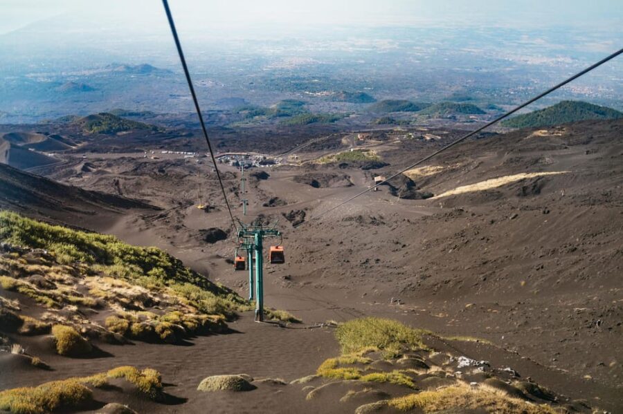 Etna: summit craters trekking with volcano guide 3350mt - Riding the Cable Car and Jeep to the Volcano’s High Altitude