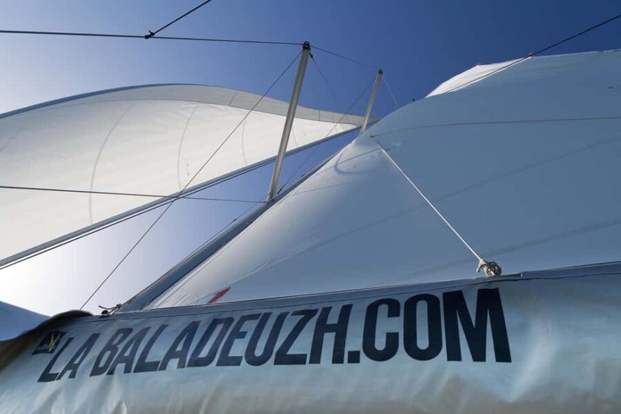 Evening aperitif cruise at the entrance of Morbihan's Gulf - Sailing Out of Port du Crouesty into Quiberon Bay