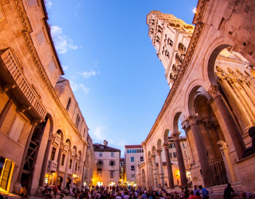 Evening Group Walking Tour - Split Old City Diocletian's Pal - Discover Diocletian’s Palace in the Evening Light