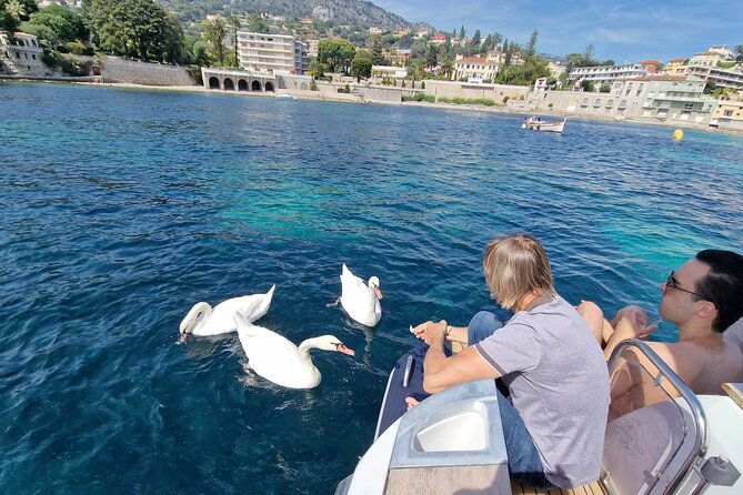 Exclusive cruise, swimming, Saint Jean Cap Ferrat, Nice, Eze - Swimming and Snorkeling at Les Fossettes Cove
