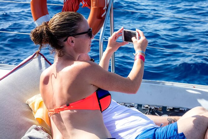 Exclusive Freebird Catamaran Whale & Dolphin to Masca From North - Sailing Around Tenerife’s Volcanic Coastline