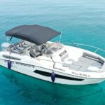 Exclusive line 225hp, self drive boat Karnic SL701 8.0m - Starting Point and Group Size at the Latchi Marina