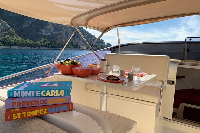Exclusive Private Boat Tour on a Luxury Day Cruiser - Nice/Monaco - Swimming and Snorkeling at Eze-sur-Mer