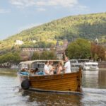 Exclusive private boat trip for couples in Heidelberg - Start at the Biergarten Uferbar and Explore Heidelberg’s Waterways