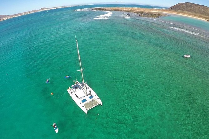 Exclusive Sailing Catamaran Experience to Lobos Island with lunch and drinks - Departing from Corralejo: Convenient Meeting Point