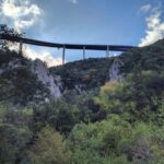 Excursion to the Lao River Gorges - Walking Along the Well-Shaded Path to the Lao River Canyon