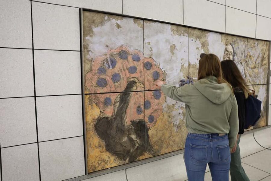 Experience Karlsruhe art - Genesis by Markus Lüpertz in the underground - Meeting Point: Big Brown Cube in Karlsruhe