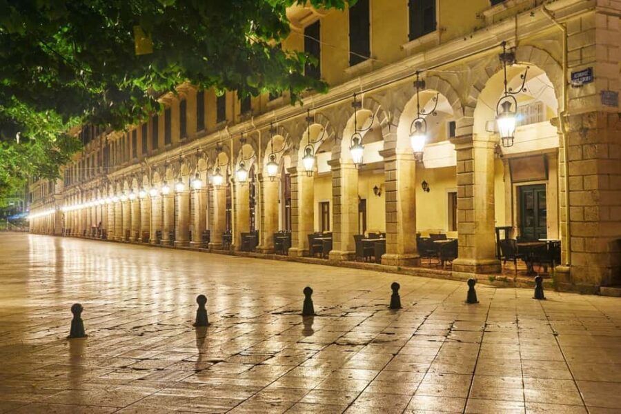 Experience the Magic of Corfu at Night Tour - Strolling Through Liston Square and Spianada at Night