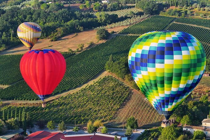 Experience the Magic of Tuscany from a Hot Air Balloon - Aerial Views of Tuscany’s Iconic Landscape