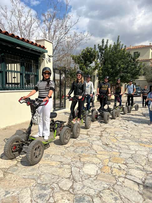 Explore Athens on a 4-Wheeled EZRaider Guided City Tour - Starting Point at GOGO ELECTRIC on Syggrou Avenue