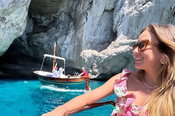 Explore Capri in 3 hours with Private Boat - Visiting the White Grotta and Its Stunning Stalactites