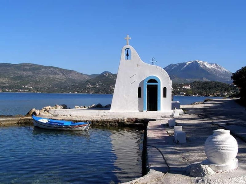 Explore Loutraki & Lake Vouliagmeni: Nature and Relaxation - Exploring the Saint Patapios Monastery and Its Byzantine Frescoes