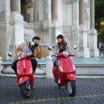 Explore Rome on Vintage Vespa with Tiramisu - Scenic Photo Shots at the Colosseum and Gianicolo Hill