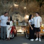 Explore Rome with Fiat 500 Tour and Professional Photos - Relaxing at Giardino degli Aranci for Stunning City Views