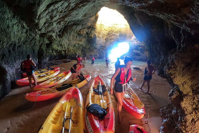 Explore Secret Caves and Beaches of Alvor - Boat & Kayak Tour - Visiting Alvor Beach and 3 Imãos Beach