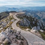 Express Cable Car ascent & 25Turns Epic Bike Descent. - The 25-Turns Bike Descent from Lovcen