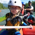 Family rafting Iller - white water rafting level 1 - Scenic Location Near Bihlerdorf for White Water Fun