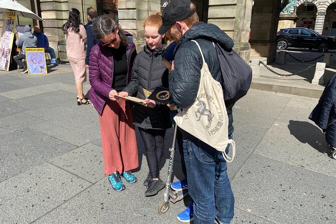 Fantastic Creatures of Edinburgh, and where to find them! - Using the Treasure Hunting Kit and Digital Clues