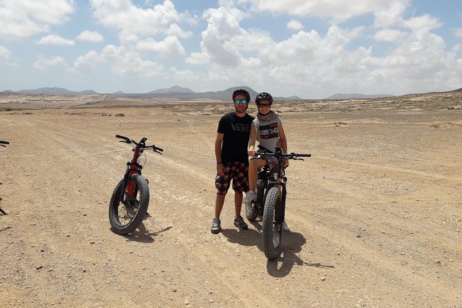 Fat Electric Bike Advanced Tour Corralejo 5 Hours - The Scenic Stop at Lagunas y Playa de El Cotillo