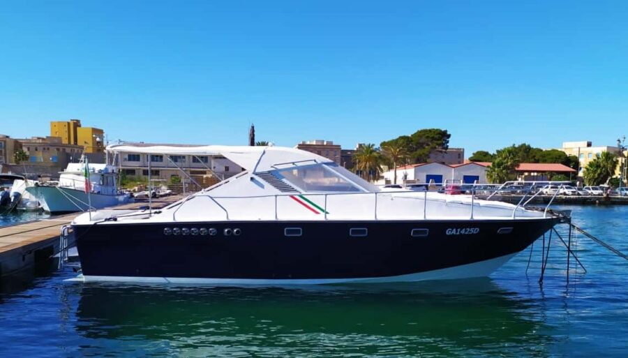 Favignana and Levanzo with Elisabetta II - How the Tour Starts at Molo Navi Veloci in Trapani