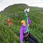Feel the adrenaline in Mosjøen Zipline - Starting point at Ytterøra 23 and the journey to flight