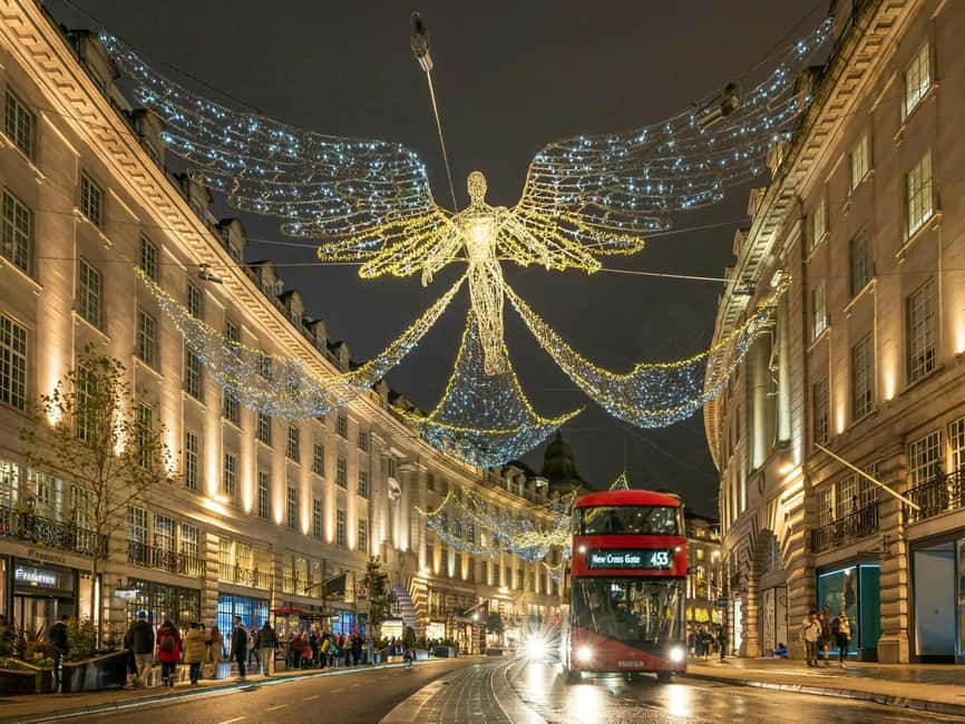 Festive London: Xmas Lights & Holiday Walking Tour - Exploring Londons Festive Landmarks and Decor