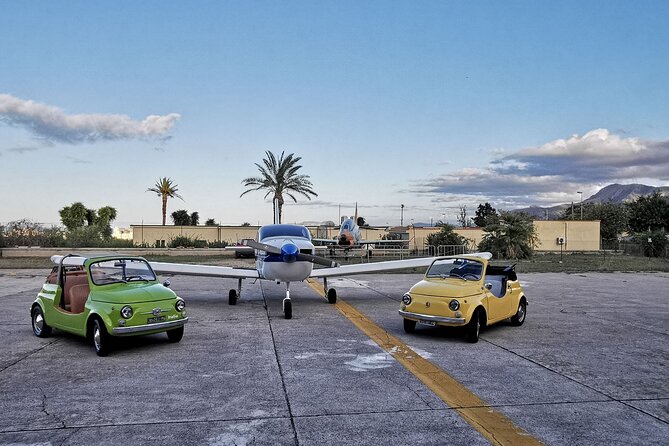 Fiat 500 Vintage Palermo center - Monreale cathedral - The Palermo Highlights: Teatro Massimo and Beyond