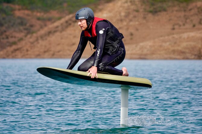 Fliteboard Experience in the Algarve - Step-by-Step Learning on the Calm Waters of the Dam