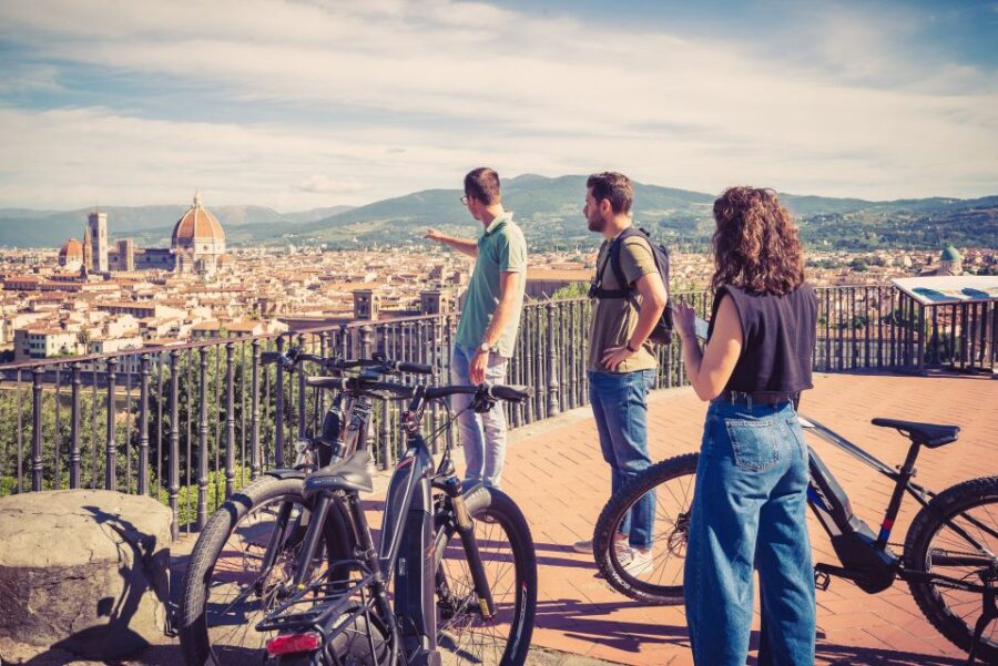 Florence: Guided Electric Bike Tour with Gelato - Starting Point at Via dei Neri and Via della Mosca