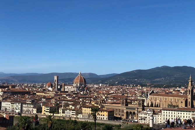 Florence guided Shorex from Livorno Port - The Viewpoint at Piazzale Michelangelo Offers a Stunning Panorama