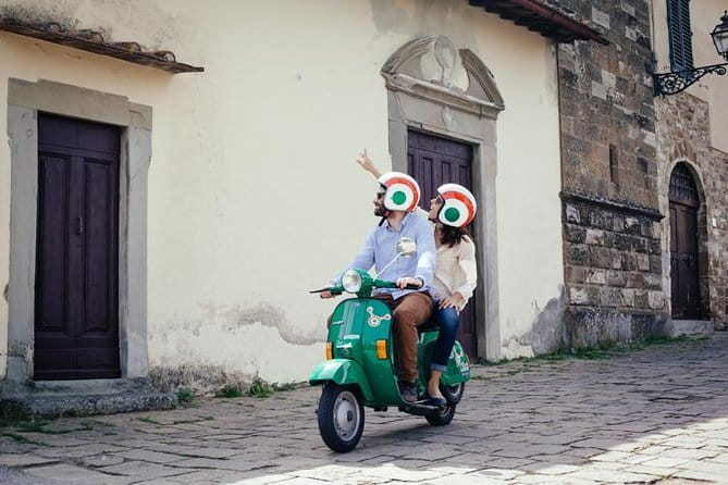 Florence Vespa Tour: Tuscan Hills and Italian Cuisine - Scenic Drive Past Piazzale Michelangelo and Pozzolatico