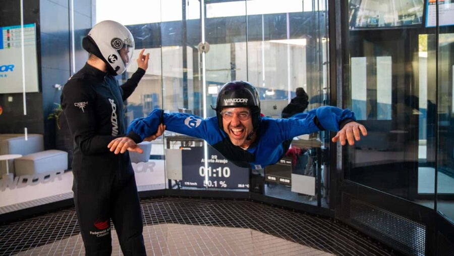 Fly in a Wind Tunnel: Indoor Skydiving Barcelona + Transport - Arriving at the Indoor Skydiving Venue Near Barcelona