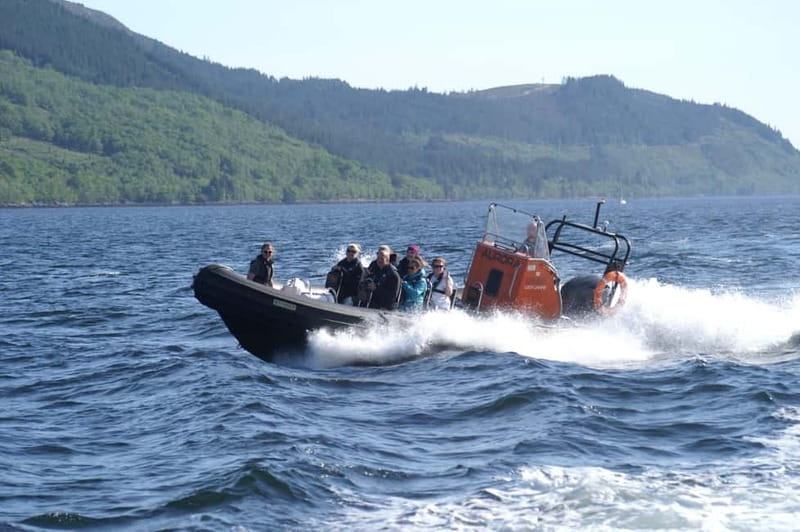 Fort William: Speed boat adventure - Exploring Loch Linnhe on a Purpose-Built Humber Rib Aurora