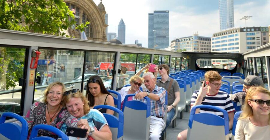 Frankfurt: Hop-On, Hop-Off Grand or Express Bus Ticket - The Double-Decker Bus: Open-Top or Enclosed