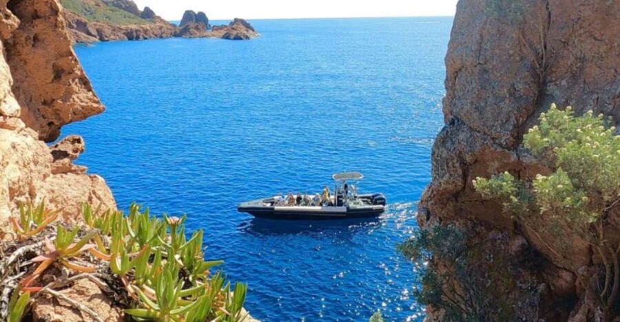 Fréjus : Estérel Calanques Speedboat Tour + Swim Stop - What to Expect During the Speedboat Excursion