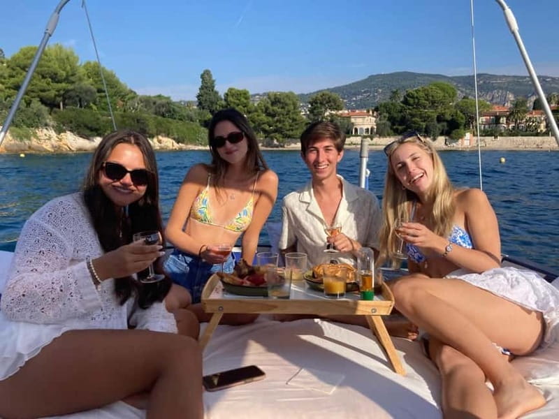 French Riviera Private Boat Trip - From Villefranche-sur-Mer to the Coastal Stops