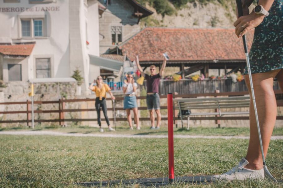 Fribourg: Urban Golf Experience to Discover the City - Starting Point at Fribourg Tourism Office